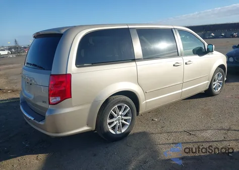 2013 Dodge Grand Caravan Sxt from USA, damaged, VIN 2C4RDGCG9DR749646